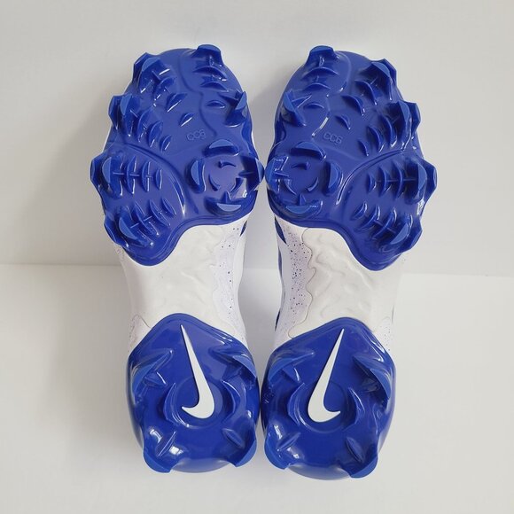 NEW Nike Alpha Huarache Elite 4 Low MCS Baseball Cleats FD6255-106 Size 10 White main image 7